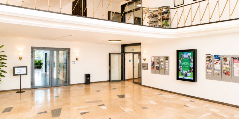 Foyer des Rathauses