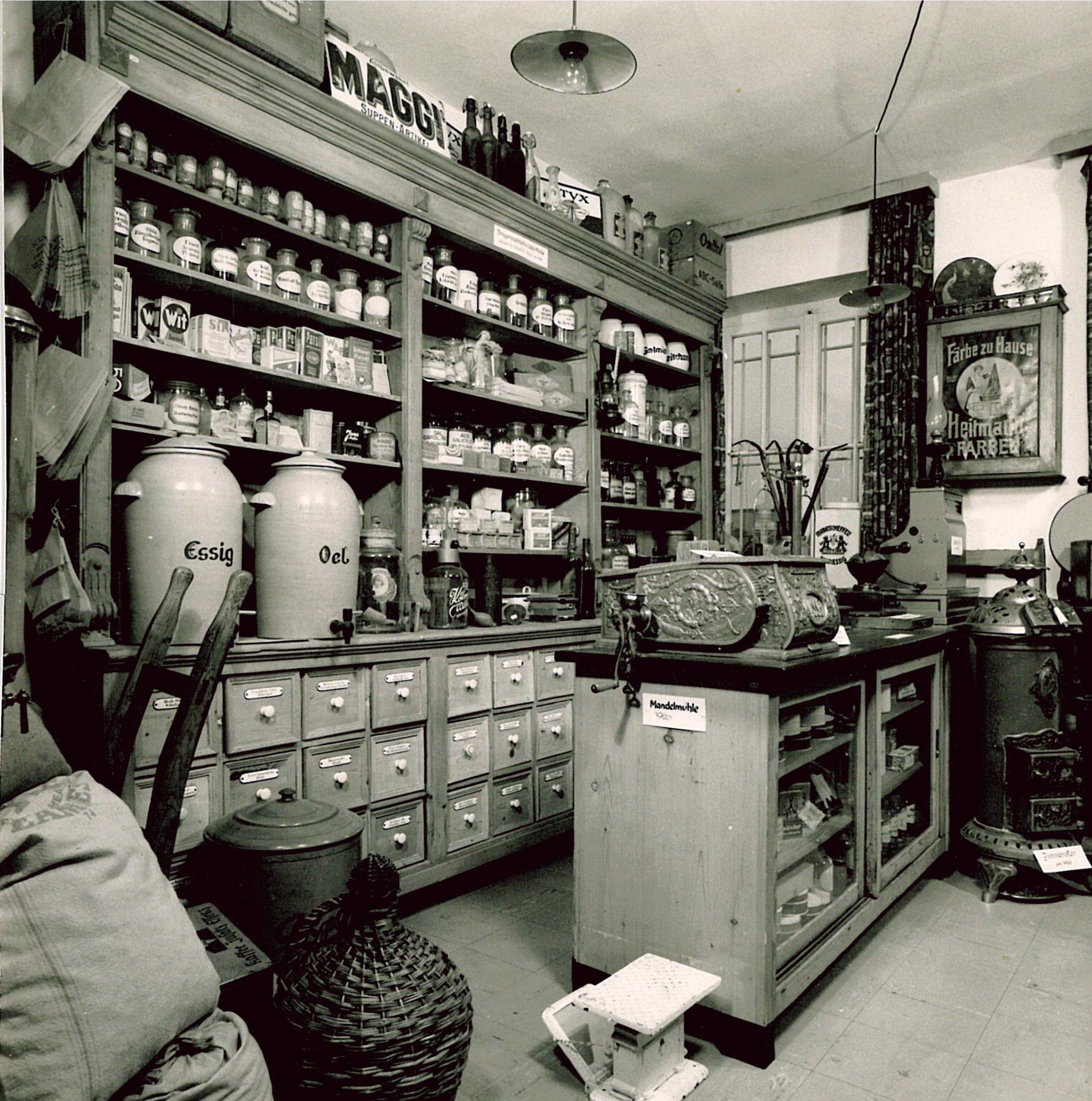 Museum NV Ausstellung einer alten Küche.